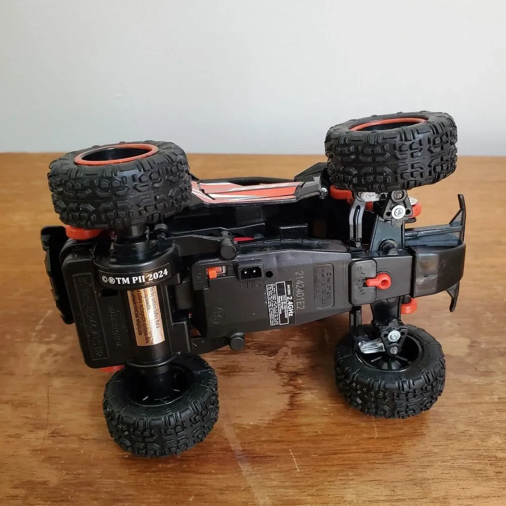 New Bright Polaris Pro Remote Control Car RZR 1:43 Scale Red CAR ONLY UNTESTED